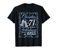Chapter 71 Fabulous EST 1955 71st Birthday Queen Diamond Camiseta