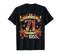Chapter 71 Fabulous Since 1955 71st Birthday Women Girls Camiseta