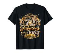 Chapter 72 Fabulous Since 1954 72nd Birthday Women Girls Camiseta