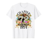 Chapter 72 Fabulous Since 1954 72nd Birthday Women Girls Camiseta
