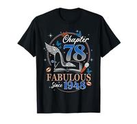 Chapter 78 Fabulous Since 1948 High Heel 78th Birthday Women Camiseta