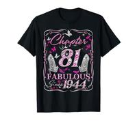 Chapter 81 Fabulous Since 1944 81st Diamond Birthday Queen Camiseta
