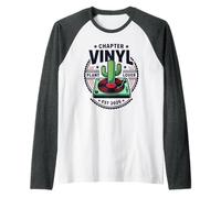 Chapter Vinyl Plant Lover EST Record Cactus Collector Enthus Camiseta Manga Raglan