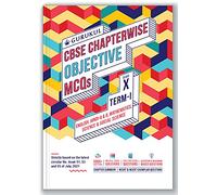 Chapterwise Objective MCQS Book for Cbse Class 10 Term I Exam : 3000+ Questions (Case Study, Multiple Choice): English, Hindi, Math, Science, Social