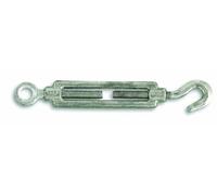 Chapuis 340/8Z Tensor 1 ojal + 1 gancho - Acero galvanizado - 130 kg - Para cable de 9 mm de diámetro
