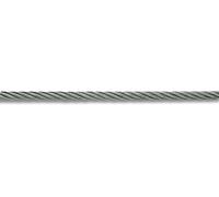 Chapuis BC13 Cable revestimiento de PVC - acero galvanizado - 30 kg - Diámetro 1/2 mm - Bobina de 100 M 1 gris
