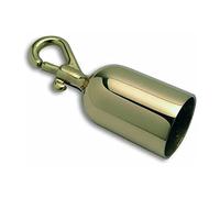 Chapuis CPC2 Enganche de cuerda - Latón pulido barnizado - Diámetro interior de 35 mm - Para cuerda de 32 mm de diámetro