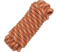 Chapuis - Cuerda de Polipropileno/Poliamida, Trenzada, Resistencia a la Rotura indicativa, 1000 kg, diámetro 10 mm, Longitud 7,5 m, Ocio y jardinería, Color Naranja