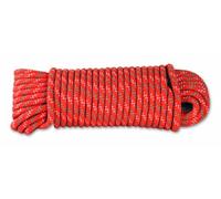 Chapuis DR62 Cuerda de Polipropileno Trenzada - 450 kg - Diámetro 6 mm - Largo 15 m - Naranja