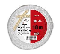 Chapuis FDB1010 - Cuerda de polipropileno trenzado (- Resistencia a la rotura indicative 1 T - diámetro 10 mm - longitud 10 m - blanco