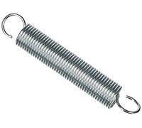 Chapuis RST3 resorte de tracción acero galvanizado, Gris, 115 mm