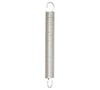 Chapuis RTK12 lote de 12 - Muelles de tracción de acero galvanizado - Diámetro 0, 6 mm y 1, 8 mm - longitud 30 mm y 110 mm, Gris, Set de 12 piezas