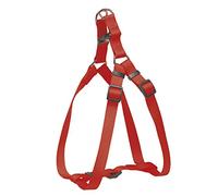 CHAPUIS SELLERIE SLA227 Arnés Ajustable para Perro y Gato - Correa de Nailon Rojo - Ancho 10 mm - Dimensiones: 20-35 cm - Talla XS