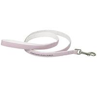 CHAPUIS SELLERIE SLA540 Correa de perro - Piel sintética con cristales de strass rosa - Ancho 15 mm - Largo 1,20 m - Talla S