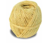 Chapuis SIV3 Cordel de sisal - 43 kg - Titulación 0,8/2 - Diámetro 2 mm - 250 g - Largo 90 m