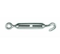 Chapuis TOI1 Tensor 1 ojal + 1 gancho - Acero inoxidable - 75 kg - Para cable de 9 mm de diámetro