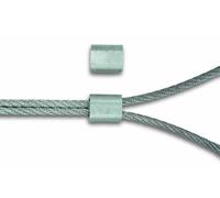Chapuis VMAN20 Lote de 4 manguitos - Aluminio - Para cable de 2 mm de diámetro