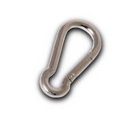 Chapuis VPO1 Mosquetón de bombero - Acero galvanizado - Diámetro 6 mm - Largo 60 mm