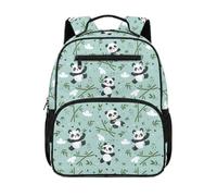 chaqlin Mochila escolar para niños, mochilas de regreso a clases, mochilas de 12 L, mochilas preescolares para niños de 4 a 6 años, Lindo panda, M, Preppy