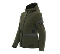 Dainese Centrale, chaqueta textil impermeable mujer 38 female Oliva