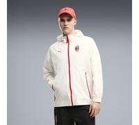 Chaqueta AC Milan PUMATECH de corte holgado y cierre completo para hombre, Ropa, Gris, L