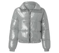 Chaqueta acolchada cálida para mujer, abrigo de invierno corto y corto | Trajes de otoño, capas de invierno, ropa casual, looks de viaje, viajes de fin de semana, viajes diarios, jeans, leggings