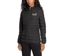 Chaqueta acolchada con capucha EA7 Core Lady para mujer - S