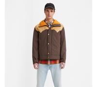 Chaqueta acolchada con capucha Hombre Talla L. Color Marron
