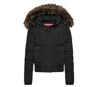Chaqueta acolchada con capucha mujer Superdry Everest XS