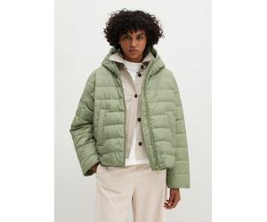 Chaqueta acolchada de plumón con capucha relajada Smooth Sage 36