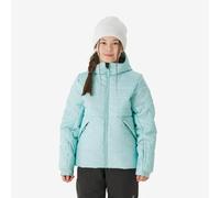 Chaqueta acolchada esquí cálida niños 6-14 años, 100 WARM azul turquesa 6 AÑOS