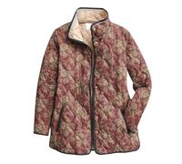 Chaqueta acolchada ligera para mujer, cuello alto, botón de presión, chaqueta de otoño, manga larga, holgada, sin capucha, abrigo con bolsillos, chaqueta bomber, vintage, informal, chaqueta de