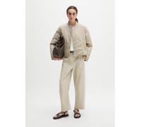 Chaqueta acolchada regular Linen Beige 44