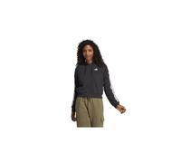 Chaqueta adidas 3 bandas french terry fz hd mujer negro/blanco XL