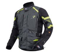Chaqueta Adventure Rukka Madagasca-R Gore-Tex en Gris/Negro/Fluor XL