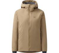 Chaqueta aislante con capucha HAGLOFS Mimic Alert para mujer (marrón roble)