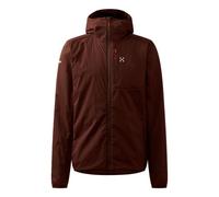 Chaqueta aislante Haglöfs L.I.M Mimic Barrier Hood (Marrón trail) Hombre