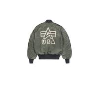 Alpha Industries MA-1 Distressed Chaquetas bomber Talla M - Verde