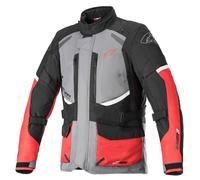Alpinestars Andes V3 Drystar-Chaqueta para Hombre, Color Ropa de Motocicleta, Gris Oscuro, Negro, Rojo Brillante, Small