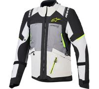 Chaqueta Alpinestars Andes V4 Drystar Gris oscuro-gris hielo-negro-amarillo fluor XL