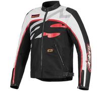 Chaqueta Alpinestars Axton Negro-blanco-rojo brillante L