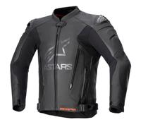 Alpinestars GP Plus V4 Chaqueta de cuero de motocicleta, negro, tamaño 58