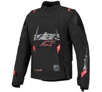 Alpinestars Halo Pro Drystar XF Chaqueta textil impermeable para motocicleta, negro, tamaño XL para Hombres
