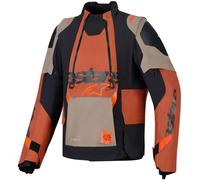 Chaqueta Alpinestars Halo Pro DS XF Laminated Nogal-óxido-negro 3XL