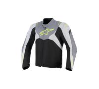 Chaqueta Alpinestars Impermeable T-Jaws V4 Negro/Gris Hielo/Gris Oscuro L