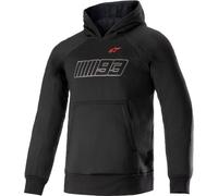Chaqueta Alpinestars MM93 Thunder Hoodie Negro y rojo M