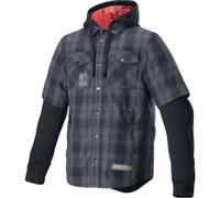 Chaqueta Alpinestars MO.ST.EQ Tartan Gris y negro XXL