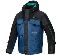 Chaqueta Alpinestars Mospher Waterproof Negro y gasolina oscuro L