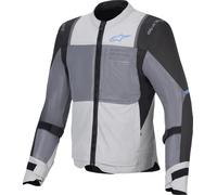 Chaqueta Alpinestars ST-2 Air Gris claro-gris oscuro-rojo brillo L
