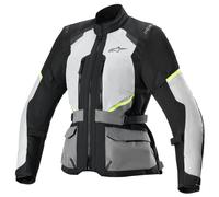 Chaqueta de Moto Mujer Alpinestars Stella Andes Air Drystar Gris hielo/Gris oscuro/NegroL Gris hielo,Gris oscuro,Negro